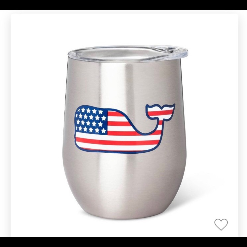 NWT Vineyard Vines for Target Lidded Wine Glass